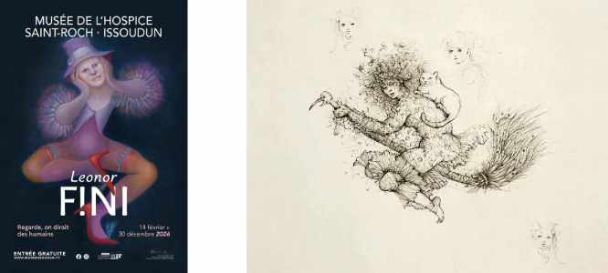 Exhibition - Leonor Fini: Regarde, on dirait des humains